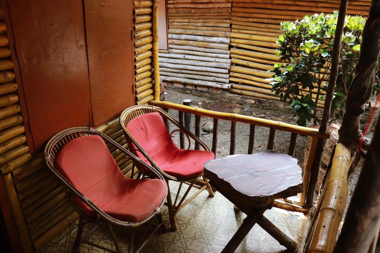 Kerala Bamboo house Hotel Varkala Bagian luar foto