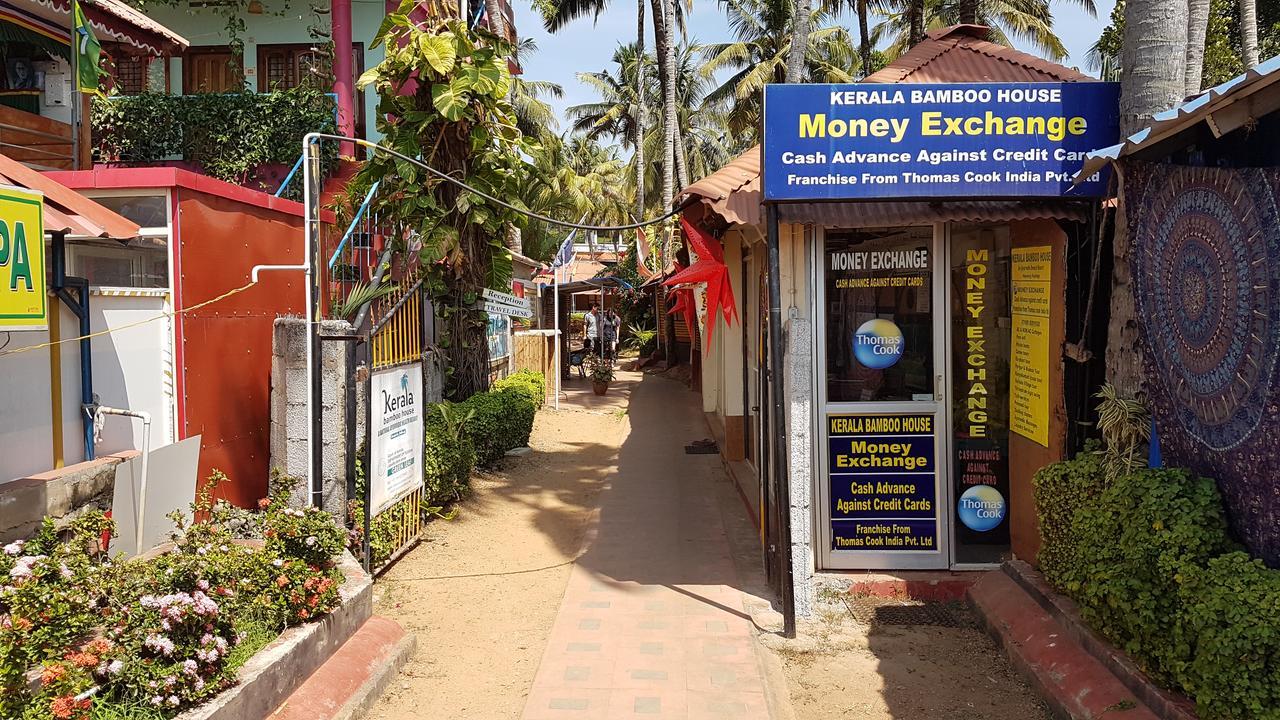 Kerala Bamboo house Hotel Varkala Bagian luar foto